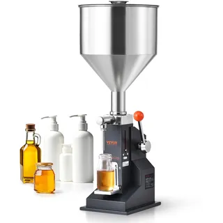 Vevor 5–100 ml Abfüllmaschine Manuell Edelstahl/Silikon