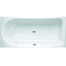 Bild Badewanne Ocean 170x75 cm, 8855, Überlauf vorne, weiss, Farbe: Weiß mit BetteGlasur Plus