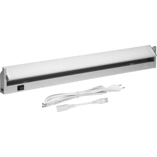 Oktaplex Rota Aluminium Unterbauleuchte Küche LED 58cm schwenkbar 3000K warmweiß Unterschrank Beleuchtung 1085 Lumen mit Schalter 9,7W 230V