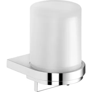 Keuco Lotionspender komplett, Kristallglas matt, chrom, 1 Stk. - Weiß