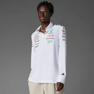 adidas Herren MERCEDES - AMG PETRONAS FORMULA ONE Team POLOSHIRT / Black - L