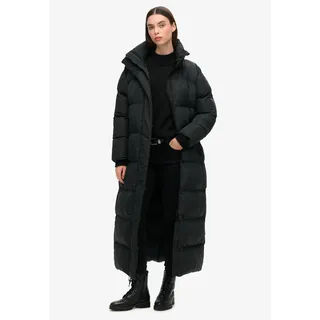 Superdry Maxi Longline Jacke - Black - XS,