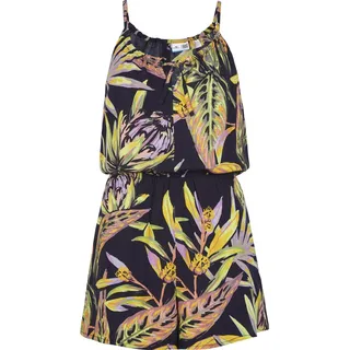 O'Neill Playsuit Schwarz Tropical Flower XS