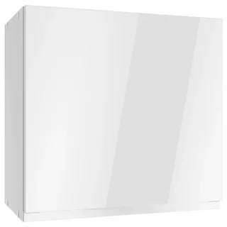 Held Küchenoberschrank , Weiß, Weiß Hochglanz , Holzwerkstoff , 1 Fächer , 60x57x34 cm , Made in Germany , hängend , Küchen, Küchenmöbel, Küchenschränke, Küchenoberschränke