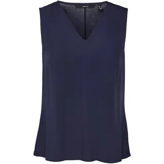 VERO Moda Damen Vmbrit Sl JRS Ga Top, Navy Blazer, S EU