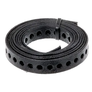GAH Alberts Alberts 334222 Lochband | mit oder ohne Abrollkasette | schwarz kunststoffbeschichtet | Breite 20 mm | Länge 1,5 m