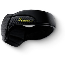 Storelli ExoShield Kopfschutz, Sport-Stirnband, schützende Fußball-Kopfbedeckung, Schwarz, Größe 2