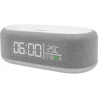 NASA Wecker SPC400 – Radiowecker, Bluetooth-Lautsprecher, Lautsprecher 5 W x 2, Farbe:Weiß - Weiß