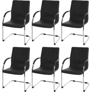 MCW Esszimmerstuhl Perm Schwarz 6er Set
