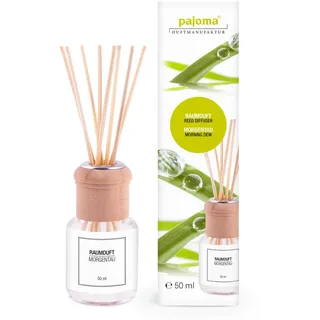 pajoma® Raumduft 50 ml inkl. Duftstäbchen, Morgentau Flüssigkeit