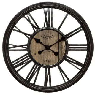 Atmosphera Créateur d'intérieur Wanduhr im Loft-Stil liam, ø 46 cm, Kunststoff