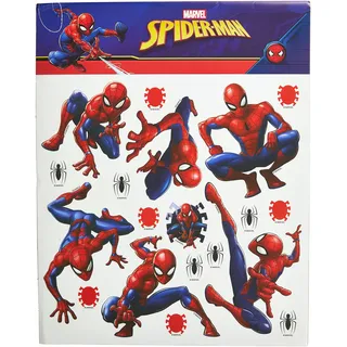 AG Design Marvel Spider-Man Kinderzimmer Wandstickers, Wandtattoo junge deko von AG Design 30 x 30 cm | DKS 1090