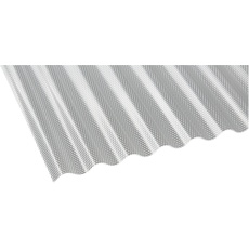 Bild von Profilplatte Sinus Wabe 76/18 400 x 104,5 cm klar 3 mm 