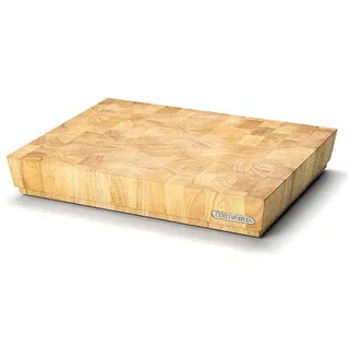 Continenta Hackblock Holz 1-tlg. 48 x 36 x 7,5 cm Braun