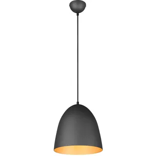 Trio Tilda 1-flg. 25 cm schwarz matt/goldfarbig