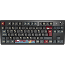 Montech MKey TKL Darkness - Gateron G Pro 2.0 Yellow - Gaming Tastaturen - ohne Numpad - Nordisch - Schwarz