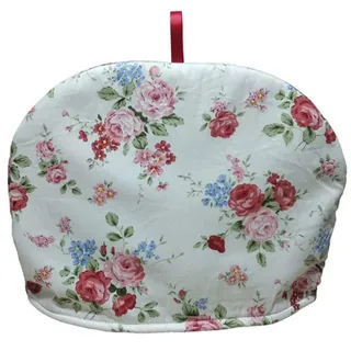 Baumwolle Tee Gemütliche Vintage Floral Gedruckte Teekanne Abdeckung Teekanne Dekor Cozies Isolierte Wasserkocher Küche Staubabdeckung (# 21)