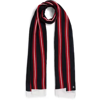 Tommy Hilfiger Modeschal "TH ELEVATED CHIC SCARF", rwb stripe
