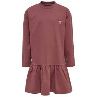 Hummel Sigrid Langarmkleid - Roan Rouge - 104 cm