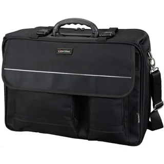 Lightpak Umhängetasche THE FLIGHT Kunstfaser Schwarz