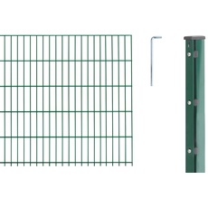 Bild von Doppelstabmatten-Grundset 2,5 x 10 m grün 644321