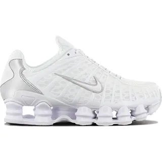 Shox TL White / Metallic Silver / Max Orange / White 38