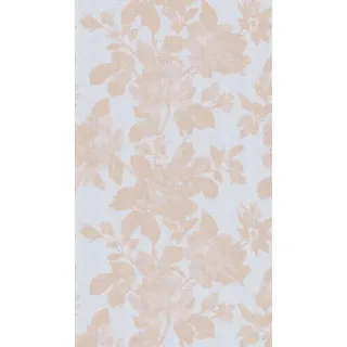 Livingwalls Fototapete Blumen in Grau, Beige, Hellblau - hochwertige Vliestapete 398771 mit Motiv auf 1,59 m x 2,80 m - Made in Germany