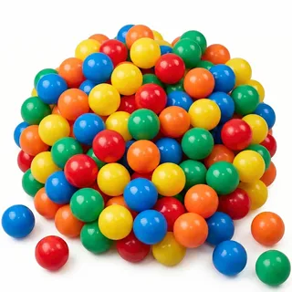 LittleTom Bällebad-Bälle 1000 Stück, bunt, 5,5 cm