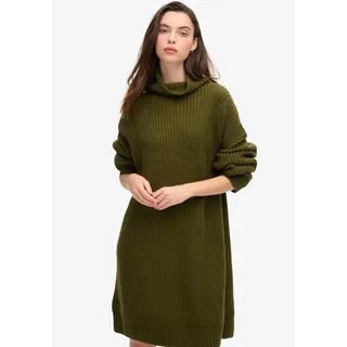 Superdry Jerseykleid »CHUNKY RIB KNIT JUMPER DRESS« Superdry Dark Moss Green XS