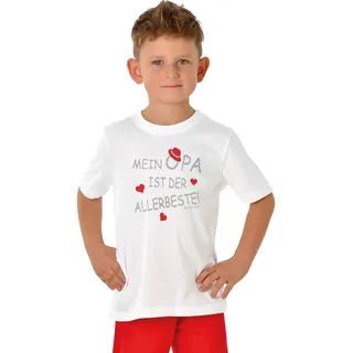 TRIGEMA »TRIGEMA T-Shirt Opas Liebling« 1 Stk., weiß,