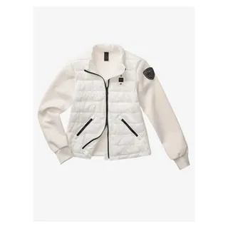 Blauer Damen Übergangsjacke mit Sorona® Füllung, Zwei-Wege-Reißverschluss - Weiß, Schwarz