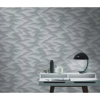 Fashion for walls Vliestapete Sparkling Sea 10,05 m x 0,53 m 300 g Silber 34193