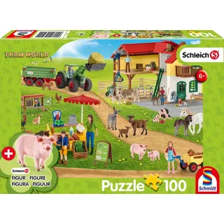 Schmidt CGS_56404 The Farmers' Market (100pc) inc. Puzzle, Multicolor