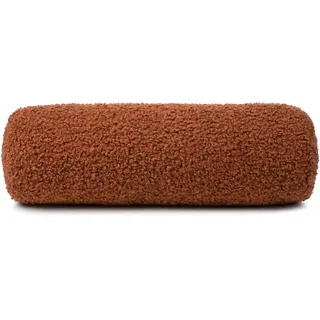Gözze Curly Kissenrolle Rolf 20 x 60 cm Braun