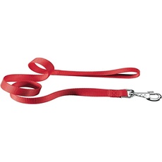 Ferplast Haustier Produkte Club G15 Nylon Leine 15mmx120cm - Rot, 15 mm x L 120 cm