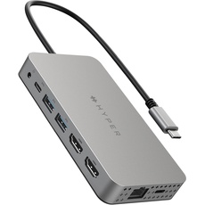 Bild Hyper Drive Dual 4K HDMI 10-in-1 USB-C Hub, USB-C 3.0 [Stecker] (HDM1H-GL)