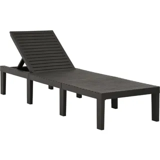 vidaXL 195 x 65 x 65 cm Grau
