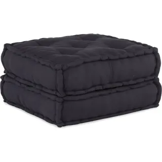 CLORIS Pouf Modular Anthrazit 70x70x36 cm Stoff 4019027 - Grau