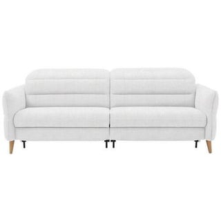 Dieter Knoll 2-SITZER-SOFA Weiß - 234-262x85-106x98-112 cm