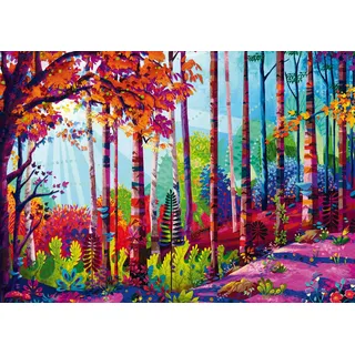 Schmidt Spiele 58643 Im Herzen des Waldes, Redina Tili, 1000 Teile Puzzle aus Graspappe