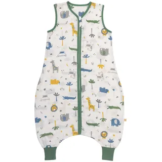 Schlummersack Baby Schlafsack Dschungel 0,5 TOG 110