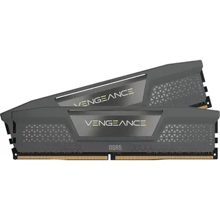 Corsair Vengeance DDR5 RAM 32GB (2x16GB) 6000MHz CL30-36-36-76 1.40V AMD Expo Intel XMP 3.0 Desktop-Arbeitsspeicher – Grau (CMK32GX5M2B6000Z30)