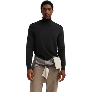 bugatti Herren Pullover Rollkragen Kaschmir