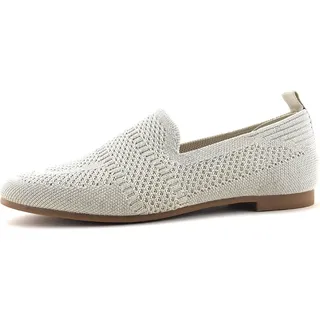 la Strada 2111884 4022 Damen Ballerina Beige, Beige, Gr. 37 - Beige