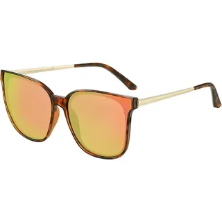 DUCO Polarisierte Sonnenbrille Damen UV400 Vintage Metall Rahmen W016