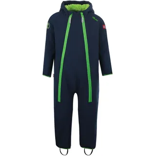TROLLKIDS Nordkapp Overall - Navy / Green - 104 cm