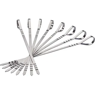 Napoleon Grillspieß 8 Stück Edelstahl silber