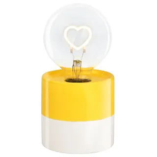 Moses Smile LED-Dekoleuchte Gelb