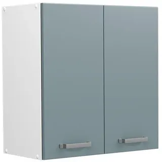 Vicco Hängeschrank R-Line 60 x 60 x 31 cm Blau-Grau