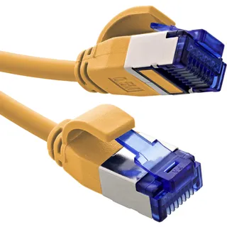 InLine 74905Y Netzwerkkabel gelb, 5 m Cat.6A, S/FTP, (S-STP)